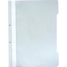 Wishora Store A4 Telli Dosya 50'li Beyaz