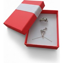 Ta-Fu Global 2 Adet Takı ve Aksesuar  Kutusu (UZUNLUK=90MM/EN=70MM/YÜKSEKLIK=25MM/DERINLIK=15MM)