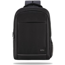 Wishora Store Seri W500 15.60'' KI3-01-003 Network 4 Reflektörlü Macbook,mac Air Uyumlu Laptop Sırt Çantası -Siyah