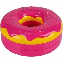 Hüke Trend Donut Şekilli 2 Katlı Makyaj Güzellik Seti