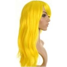 Marsilyan Uzun Peruk Saç -  Açık Sarı