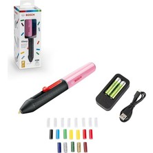 Wishora Store Tutkal Tabancası (Aa Pil ile Çalışır, 20 Mini Tutkal Dahildir, Karton Kutuda)