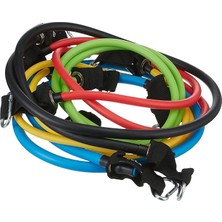 Wishora Store Direnç Lastiği Seti, 10 Parça, 4 Farklı Direnç Seviyesi, Taşıma Çantalı, ACS-400