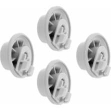 Wishora Store PRCA5017 Bulaşık Makinesi Alt Sepet Tekerleği 4lü Alt Sepet Tekeri Bosch Siemens Profilo ile Uyumlu