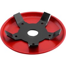 Wishora Store Benzinli Tırpan Uyumlu Metal Filiz Fidan Dal Biçme Kesme Aparatı 5 Kollu Bıçkı Yedek Bıçak