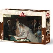 Wishora Store Puzzle Evlilik Imzası 1000 Parça Puzzle