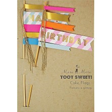 Wishora Store Meri 125758 Happy Birthday Pasta Süsü