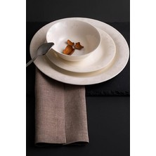 Wishora Store Lily 24 Parça Bone Yemek Takımı