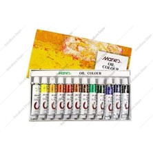 Wishora Store 12 ml 12 Renk Yağlı Boya