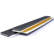 Wishora Store Yapışkanlı Kapı Altı Isı Yalıtım Süngeri Eşik Süngeri Sert Siyah