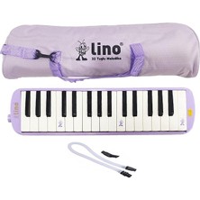 Wishora Store Melodika 32 Tuşlu Bez Çanta Pastel Mor