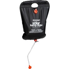Wishora Store Kamp Duşu Solar Portatif Taşınabilir Duş (Siyah)