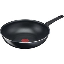 Wishora Store Titanyum 1x Simplecook 28 cm Difüzyon Tabanlı Wok Tava - 2100118533