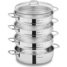 Wishora Store A1524 Perla Mantı Tencere Seti