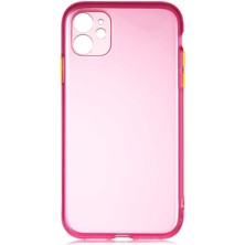 Alpsa Teknoloji iPhone 11 Uyumlu Alps Bistro Kapak-Pembe