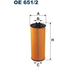 Filtron Fıltron OE651.2 - Yağ Filtresi Mercedes Benz