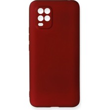 Eco Port Xiaomi Mi 10 Lite Kılıf First Silikon - Bordo