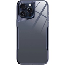 Fuchsia iPhone 14 Pro ile Uyumlu Craft Kapak - Lacivert