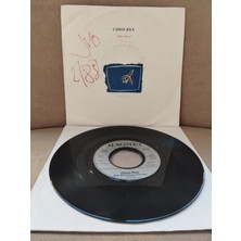 Plakperest Chrıs Rea   - Que Sera - 1988  Almanya Basım 45 Lik Plak-2.el