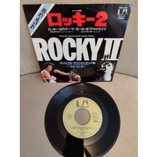 Plakperest Rocky Iı -  Redemption - Orıgınal Soundtrack - 1979 Japonya  Basım 45 Lik Plak 2. El