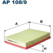 Filtron Fıltron AP108.9 - Hava Filtresi Al-Filters Kia