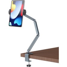 Wishora Store T65 Masa Uzun Kollu Alüminyum iPad Tablet Standı