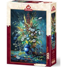 Wishora Store Puzzle Kır Çiçekleri 1000 Parça Puzzle