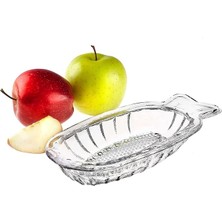 Wishora Store Cam Elma Rendesi - Meyve Puresi Rendesi - Bebek Mama Puresi Rendesi - Pratik Kolay Temizlenilen Cam Manuel Rende