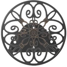 Wishora Store Garden Products 670 Duvara Monte Dekoratif Hortum Uşağı, 125 Fit Tutar, Siyah