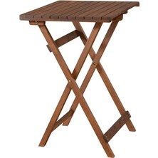 Wishora Store Katlanır Balkon Masası Bahçe Masası 50X50 cm