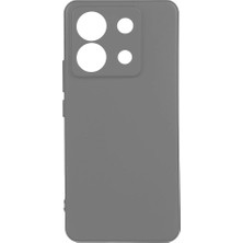 Alpsa Teknoloji Xiaomi Redmi Note 13 Pro 5g Kılıf Alps Biye Silikon-Gri