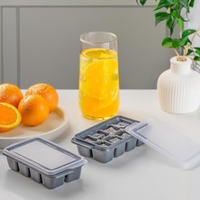 Wishora Store Toptan Mini Yapışmaz Silikon 2 Adet Bas Çıkar Buz Kalıbı- Silikon Buz Kalıbı Buzluk Bpa Içermez