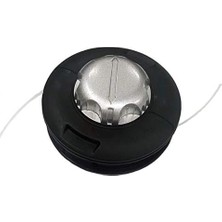 Wishora Store Garden Otomatik Metal Misina Başlığı Kafa Tırpan Ot Motoru