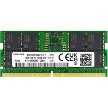 Samsung 8gb Ddr5 5600MHZ CL46 Notebook Ram M425R1GB4BB0-CWMOD (1.1V) Oyun ve Tasarım Uyumlu Hızlı Bellek