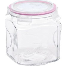 Wishora Store Glasslock Kare Cam Kavanoz 1500 ml