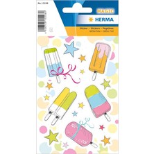 Wishora Store Magic Etiket Cubuk Dondurma, Foil,8,5*16