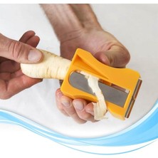 Wishora Store Kalemtraş Şeklinde Paslanmaz Çelik Havuç Sebze Soyacağı Açacağı