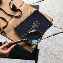 Wishora Store A5 Spiralli Keten Süresiz Planlayıcı Ajanda Siyah