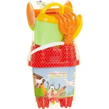 Wishora Store 1564 Mickey Mouse Büyük Kale Kova Set, Çok Renkli