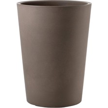 Wishora Store Zamora 50 Polietilen Saksı Kapuçino