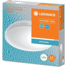 Wishora Store - Ledvance 24W LED Plafonyer 6500K Beyaz Işık Tavan Lambası Banyo Armatür