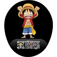 Wishora Store Fikirler One Piece Luffy Bilek Destekli Mouse Pad