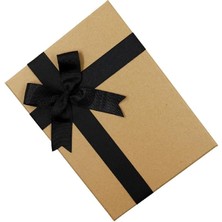 Wishora Store cm Kraft Renk Kurdaleli Premium Kalite Hediye Kutusu M7