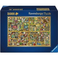 Wishora Store Puzzle, Bookcase, 18000 Parça