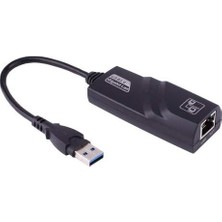 Wishora Store CF13 USB 3.0 1000MBPS Gigabit Hızlı Ethernet Lan Ağ Adaptör RJ45 Çevirici