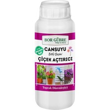 Wishora Store Açan Süs Bitkileri Için Can Suyu Bitki Besini Organik Sıvı Bitki Gübresi 500ML