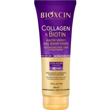 Wishora Store Collagen & Biotin Hacim Veren Saç Bakım Kremi 250 ml – Ince Telli ve Hacimsiz Saçlar Için Dolgunlaştırıcı ve Nemlendirici Bakım
