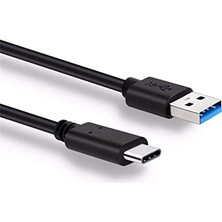 Wishora Store AL-4645 Type C USB 3.1 Veri Aktarım Şarj Kablosu 1 Metre, Siyah