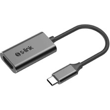Wishora Store SW-U512 Metal Type-C To 4K HDMI Adaptör