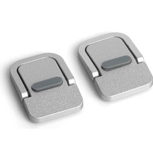 Wishora Store Katlanabilir Universal Notebook Standı Gümüş (TXACNBFS02)